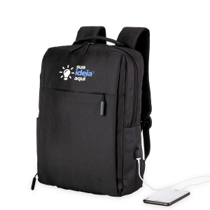 Mochila de Nylon USB 21L Nylon     